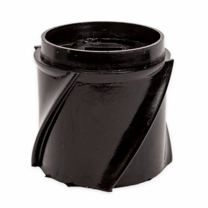 Spiraal segment - 4L - R/H - 150x142/162 - B57,3 - eind