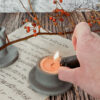04d6907e022d7bd2e6cde23277a9c68a23aac448 Waxinelichthouder van beton- Grijs