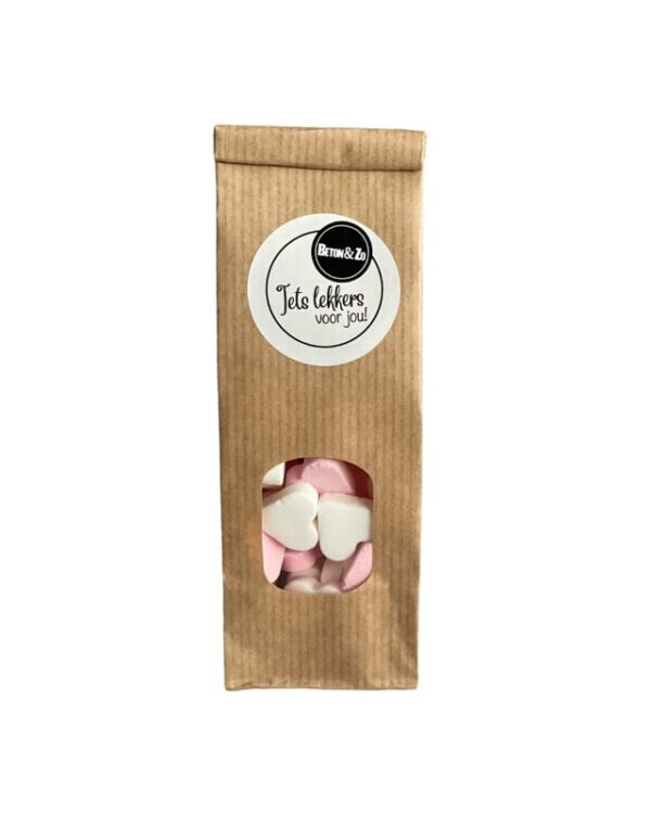 Geboorte snoep hartjes – Meisje Geboorte snoep hartjes - Meisje
