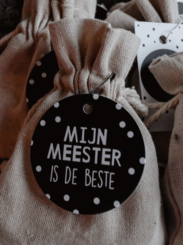 Wenslichtjes met een boodschap - voor de meester