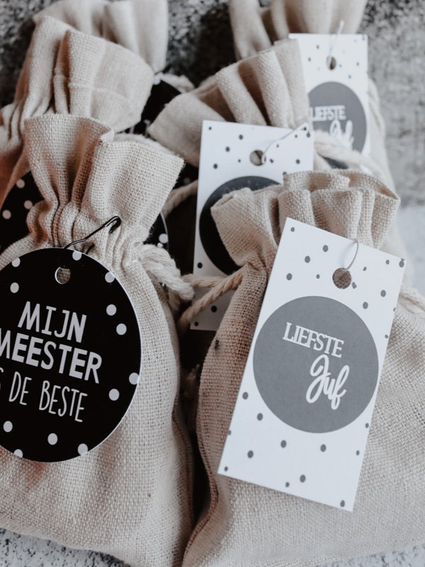 Wenslichtjes met een boodschap - voor de meester