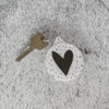 Sleutelhanger met spiegel - Hart afbeelding