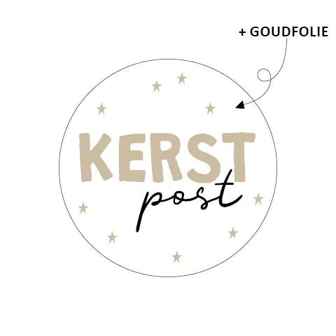 Kerst inpakpakket - Stickers + Cadeau labels