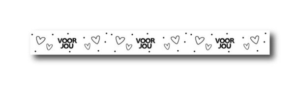 Washi tape - Voor jou