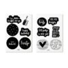 Stickers met leuke teksten