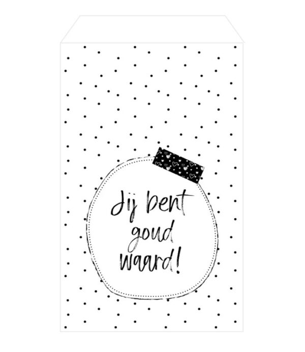 Cadeauzakjes! Jij bent goud waard!