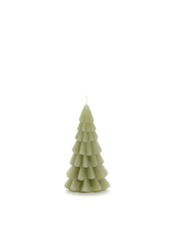 Kaars Kerstboom klein - Groen