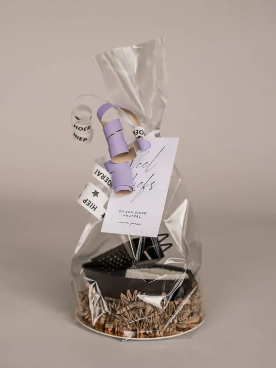 Heerlijk geurend cadeautje - schaaltje, rasp & amberblokje
