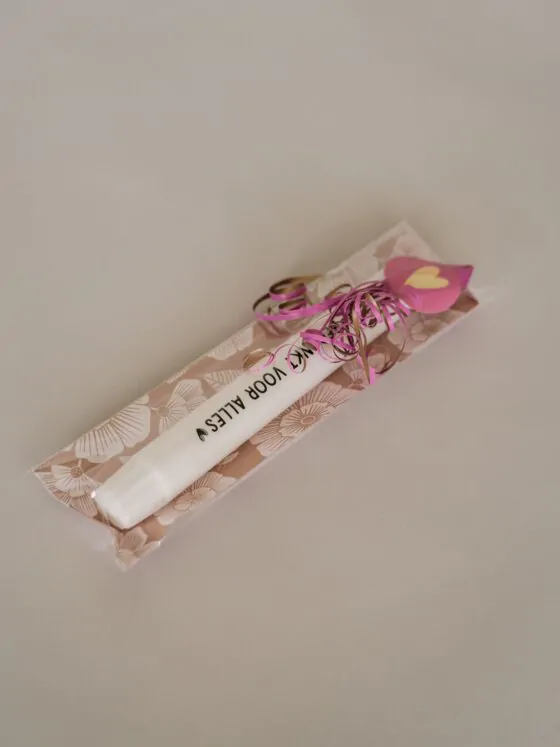 Juffen cadeau - Juf bedankt voor alles kaars