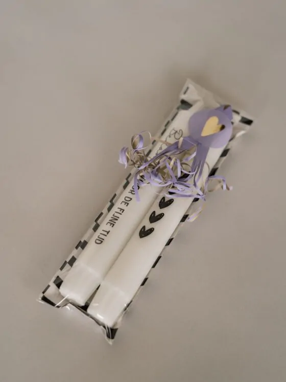 cadeautje kaars - bedankt voor de fijne tijd