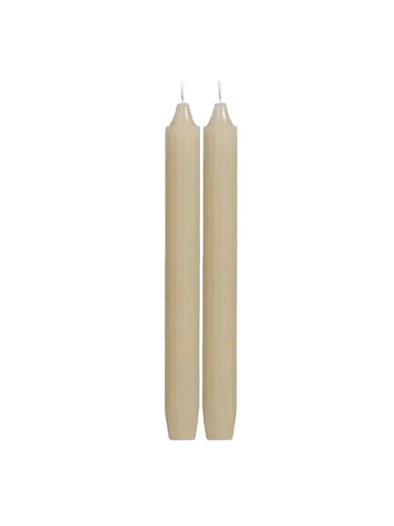 Potlood kaarsen set van 2 - Créme