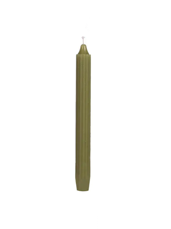 Potlood kaarsen - 1 Stuk - Groen