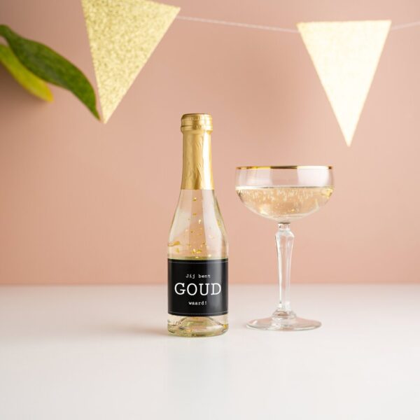 Jij bent goud waard cadeautje in luxe cadeauzak– Secco & chocolade