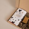 Brievenbus cadeau jij bent goud waard - Amberblokje, schaaltje, rasp & chocolade