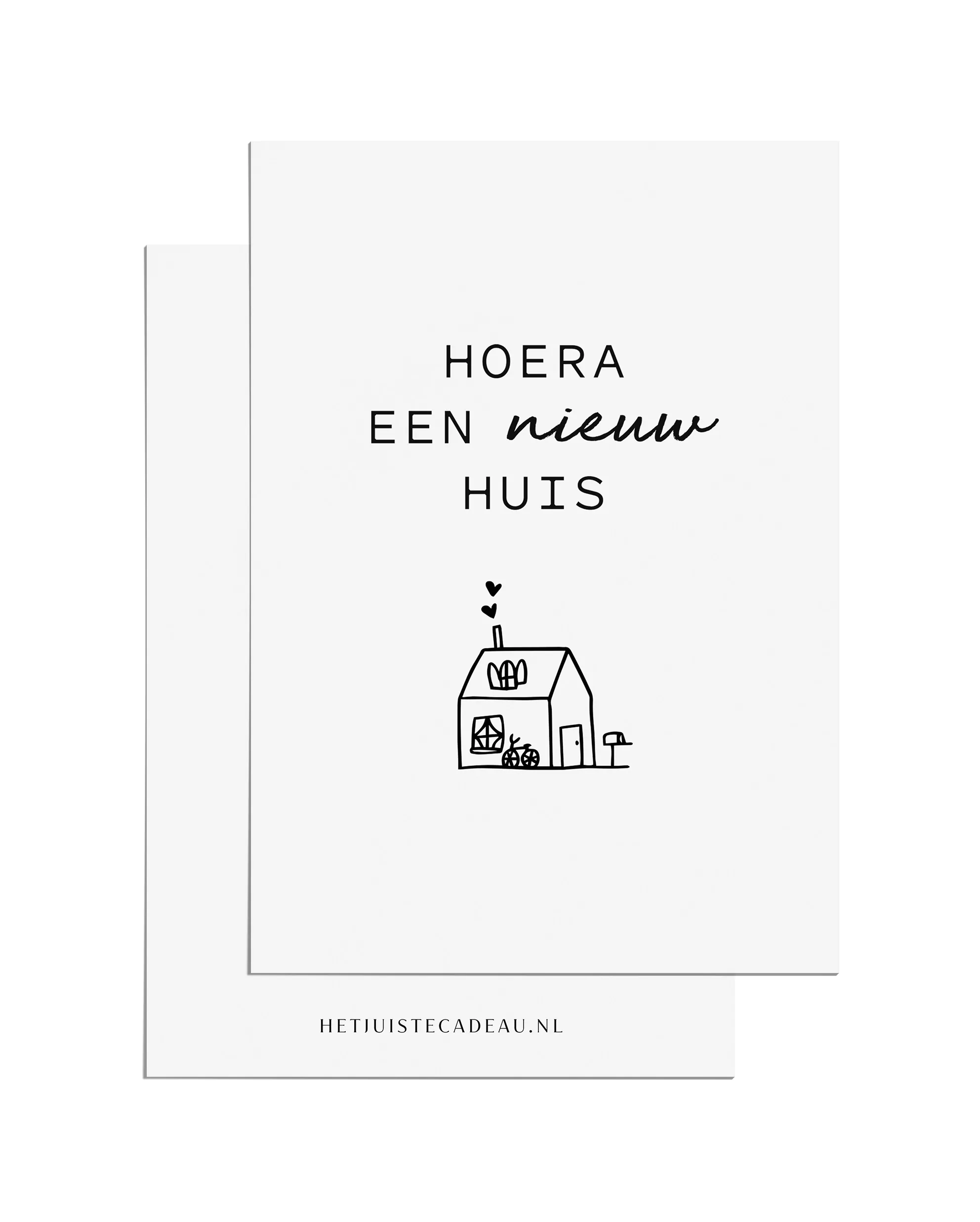 hoera een nieuw huis