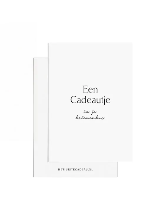 a7 een cadeautje in je brievenbus-mockup (1) A7kaartje - Een cadeautje in je brievenbus