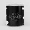 iets lekkers voor jou blikje Blikje snoep cadeau - Iets lekkers voor jou