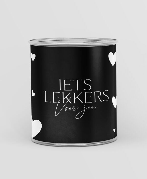 iets lekkers voor jou blikje Blikje snoep cadeau - Iets lekkers voor jou