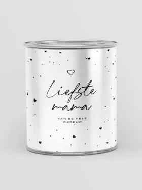 Blikje snoep - Liefste mama van de hele wereld