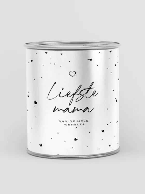 Blikje snoep - Liefste mama van de hele wereld