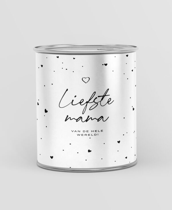 Blikje snoep cadeau - Liefste mama van de hele wereld