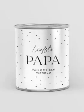 Blikje snoep - Liefste papa van de hele wereld