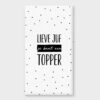 Lieve juf cadeaupakket - Geurbrander, amberblokjes in hartjes, chocoladereep & ansichtkaart