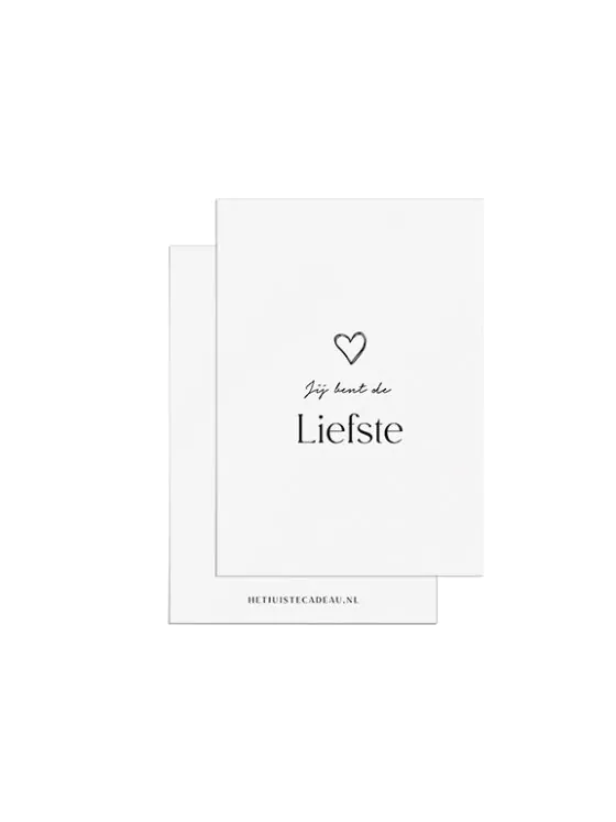Minikaartje - Jij bent de liefste