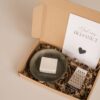 heel erg bedankt brievenbus cadeau- schaaltje, blokje en rasp