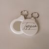 sleutelhanger met spiegeltje - topper