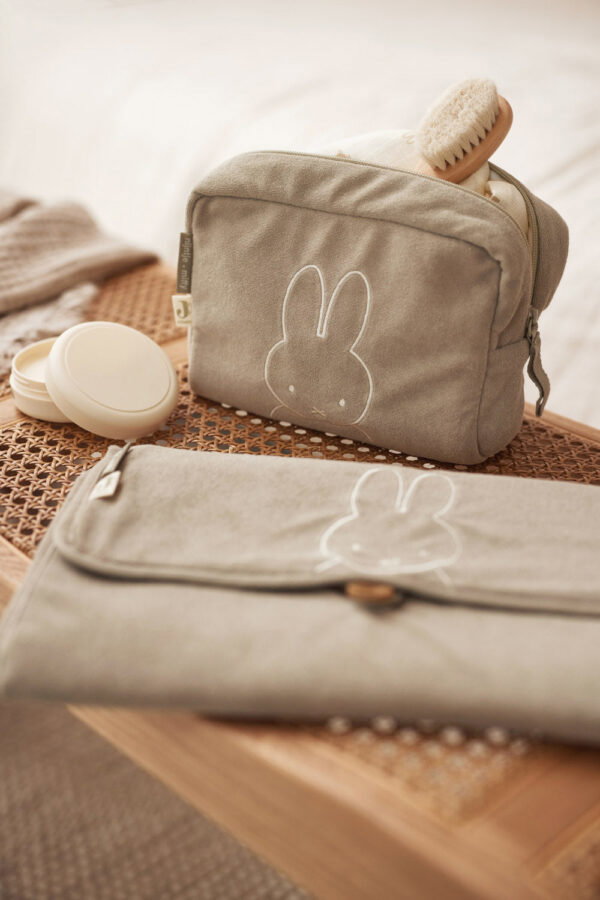 Etui Badstof Miffy - Olijf groen