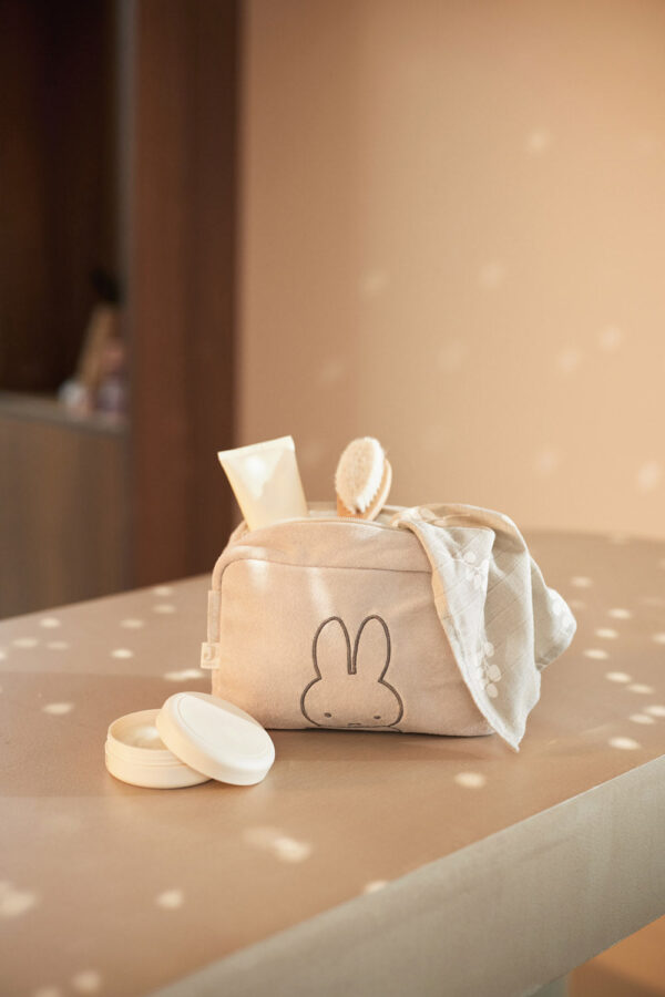Etui / toilettas Badstof Miffy - beige Etui / toilettas Badstof Miffy - beige