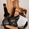 borrel emmer cadeau groot - bier, snijplank, bierbrood, borrelspel, opener, onderzetters, cadeaubon