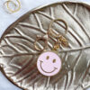 sleutelhanger smile roze sleutelhanger smile roze