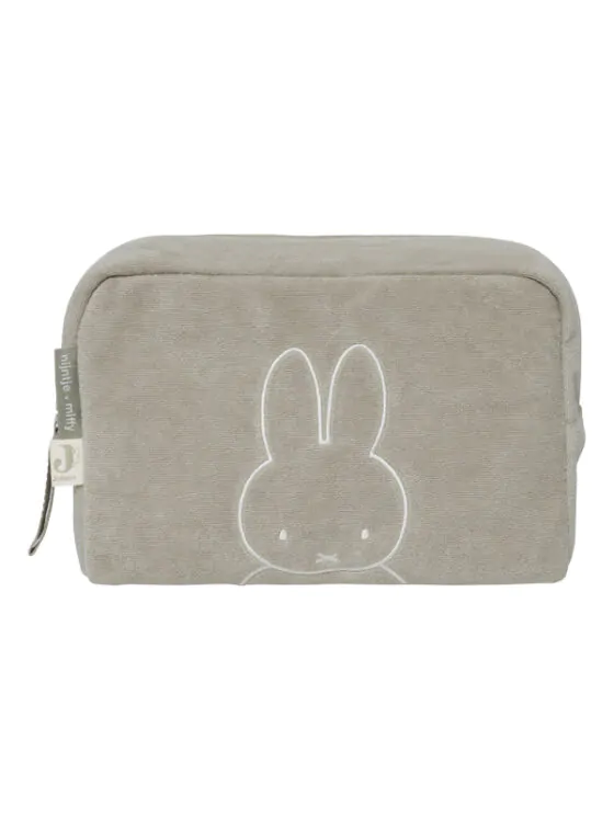 Etui / toilettas Badstof Miffy - Olijf groen