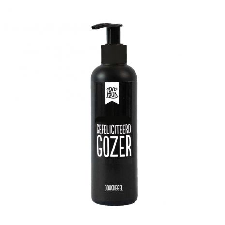 gefeliciteerd gozer - shampoo - mannencadeau gefeliciteerd gozer - shampoo - mannencadeau