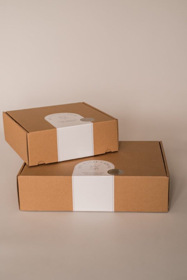 cadeaudoos middel en groot leeg
