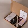 moederdag brievenbus cadeau - chocolade, kandelaar, kaarsen, winegums, lucifers moederdag brievenbus cadeau - chocolade, kandelaar, kaarsen, winegums, lucifers