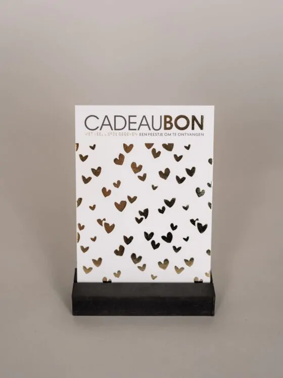 Cadeaubon het juiste cadeau