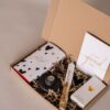 jij bent goud waard Brievenbus cadeau - chocoladereep, kandelaar, kaars en lucifers