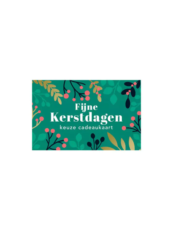 Cadeaubon - De Kerst keuze cadeaukaart