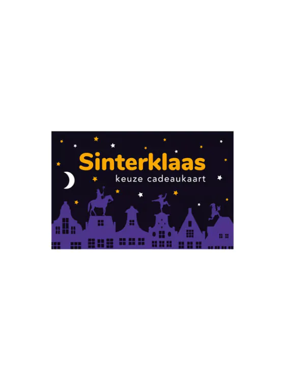 Cadeaubon - Sinterklaas keuze cadeaukaart