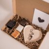 Brievenbus cadeau - Luxe amberblokjes set met sfeervolle extra's Brievenbus cadeau - Luxe amberblokjes set met sfeervolle extra's