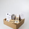 Van harte gefeliciteerd cadeaupakket met waxinelichthouder