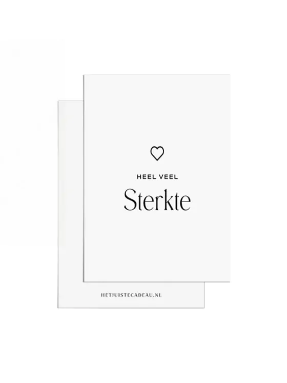 A7 Heel veel sterkte A7kaartje - Heel veel sterkte