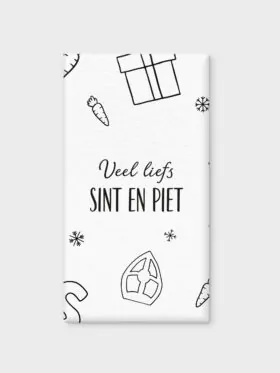 Chocoladereep Tony Chocolonely - Veel liefs sint en piet