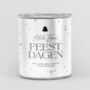 Blikje snoep cadeau - Hele fijne feestdagen