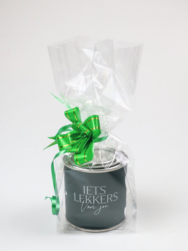 Blikje snoep cadeau - Iets lekkers voor jou Blikje snoep cadeau - Iets lekkers voor jou