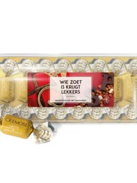 Chocolaatjes in een blister - Sint - Hazelnoot chocolade