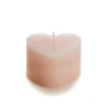 Hartvormige kaars - Licht roze (blush)